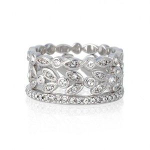 Stella & Dot Art Deco Stackable Rings